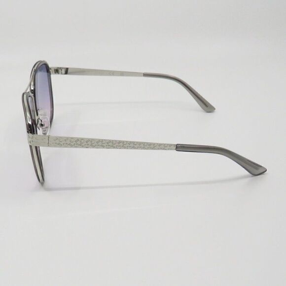 Guess New GF6188/S 20B Silver/Purple Gradient Aviator Sunglasses. main image 4